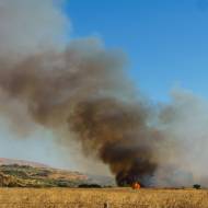 Syrian mortars cause