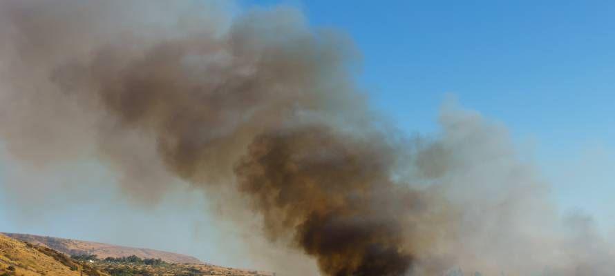 Syrian mortars cause