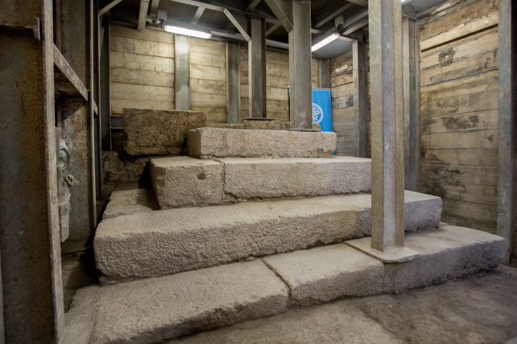 City of David podium