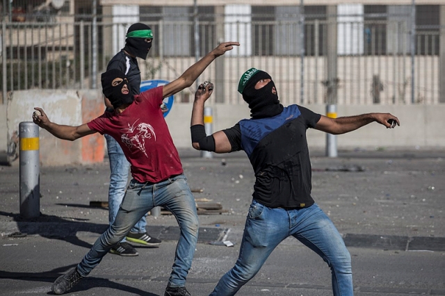 Rock terror Jerusalem