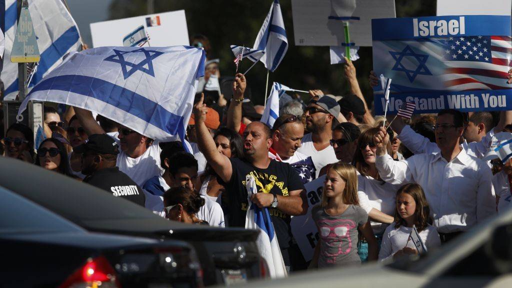 Pro-Israel rally
