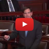 Senator Marco Rubio Makes Historical Speech about Iran Nuclear Deal