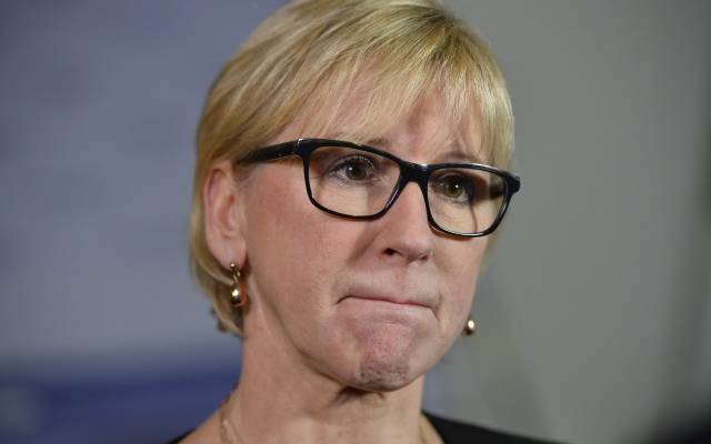 Swedish Foreign Minister Margot Wallstrom