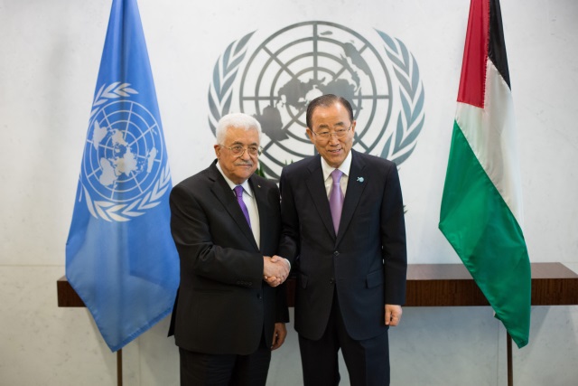 Ban Ki Moon Abbas