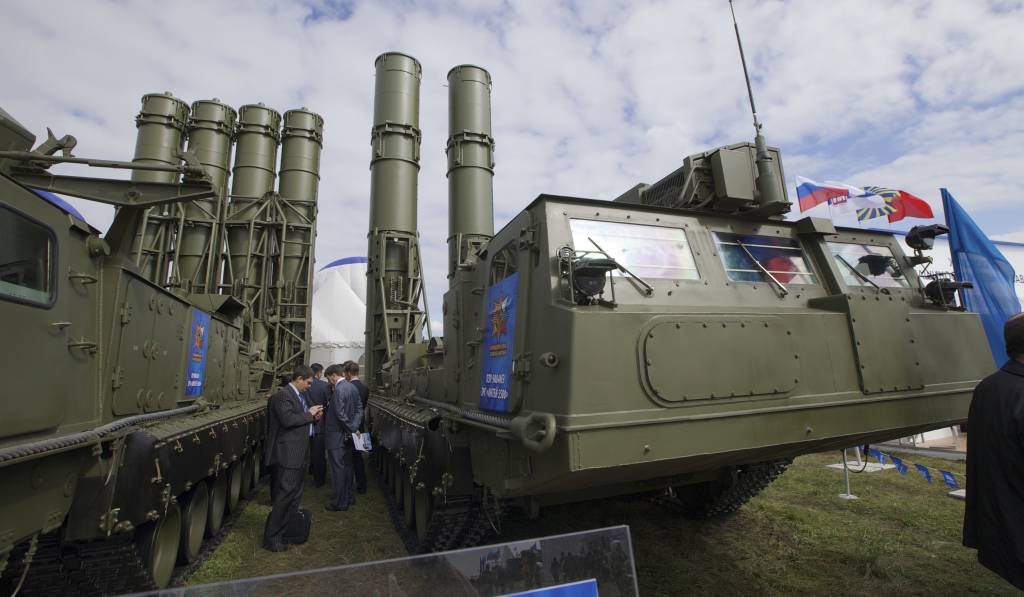 Russian S-300 on display
