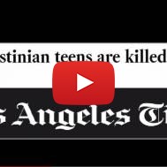 Media Bias Against Israel Gets Worse Admist Wave of Terror