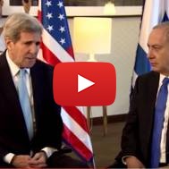 US Secretary of State John Kerry Meets with Prime Minister Netanyahu to Discuss Ending Palestinian Incitement and Terror