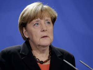 German Chancellor Angela Merkel