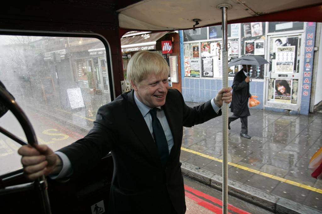 London Mayor Boris Johnson