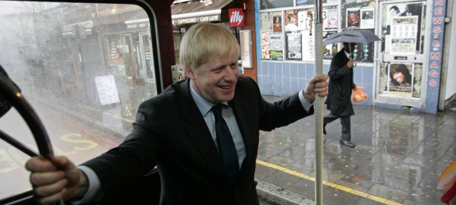 London Mayor Boris Johnson