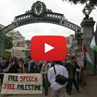 Anti Israel campus demo