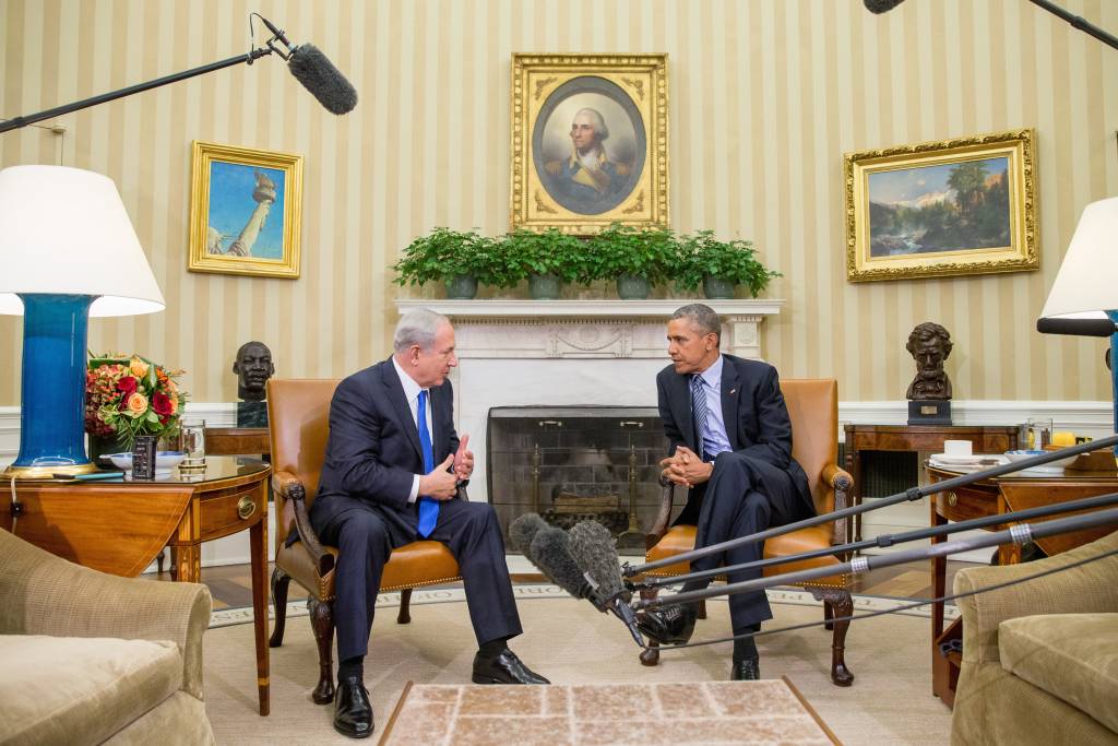 Barack Obama, Benjamin Netanyahu