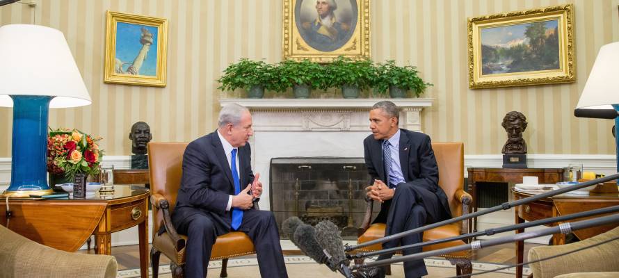 Barack Obama, Benjamin Netanyahu