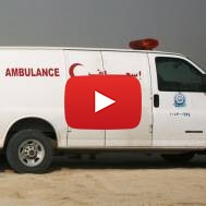 Ambulance of the Red Crescent