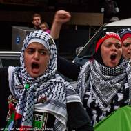 anti-Israel protest