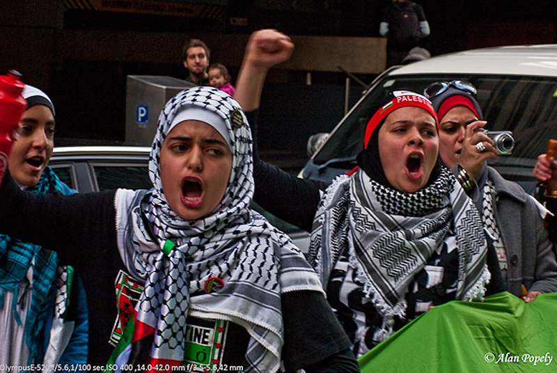anti-Israel protest