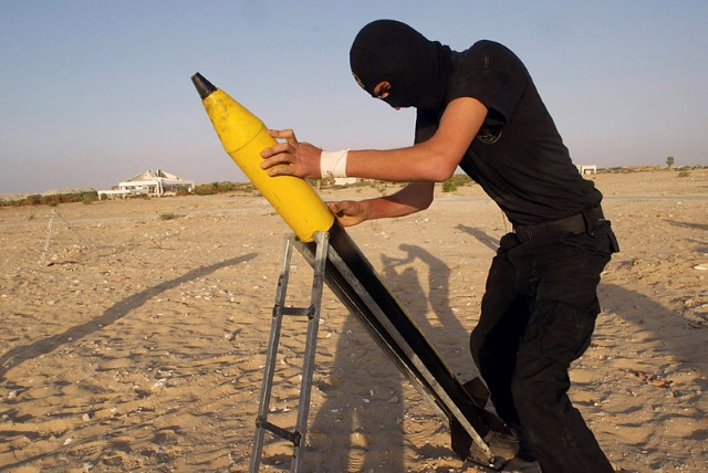 terrorist rocket