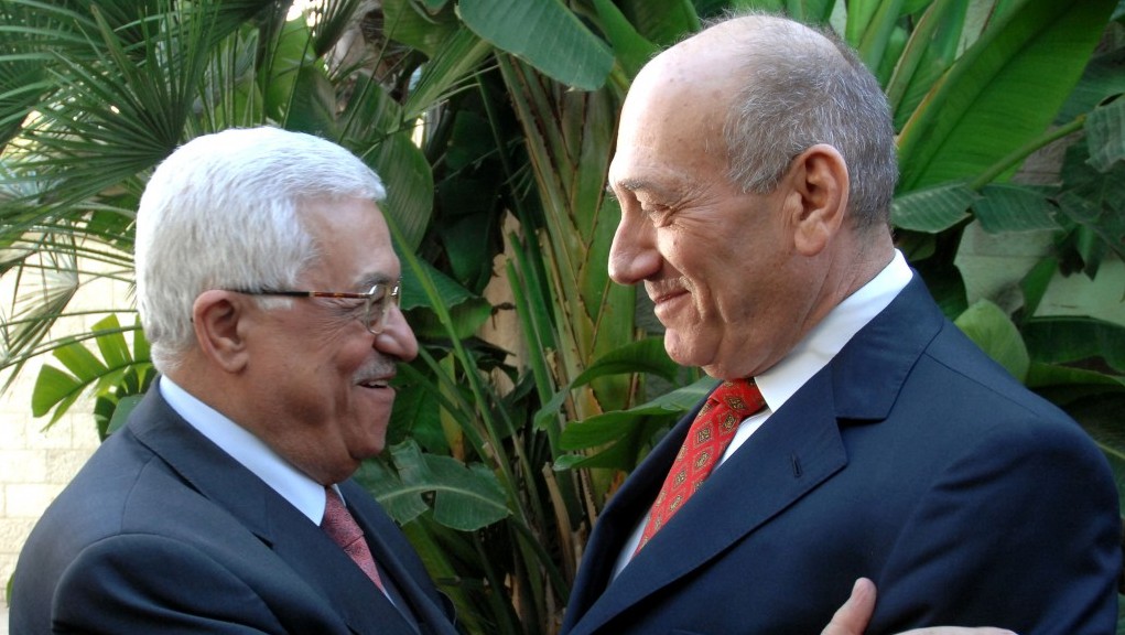Abbas and Olmert
