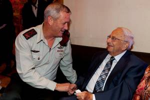 Yitzhak Navon and Benny Gantz