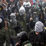 Palestinian terrorists.