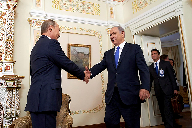 putin and netanyahu