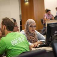 Jewish and Arab students