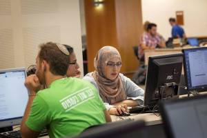 Jewish and Arab students