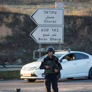 Scene of terror attack near Otniel