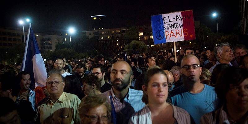 Tel Aviv Paris terror attacks