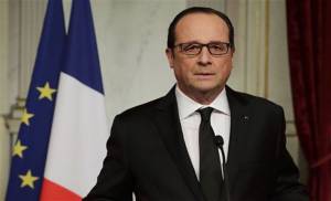 French President Francois Hollande
