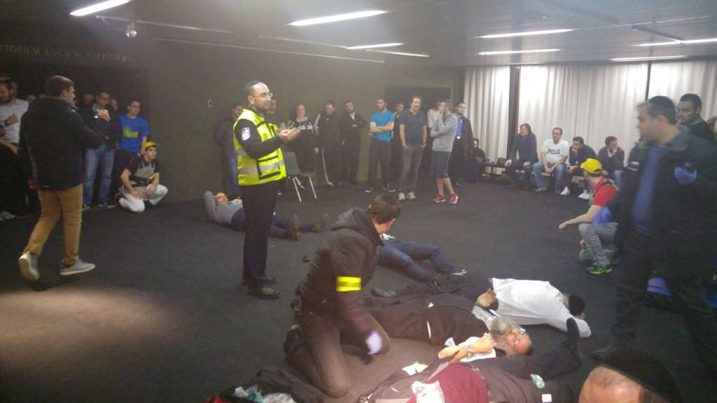 Zaka Israel trains Zaka Belgium