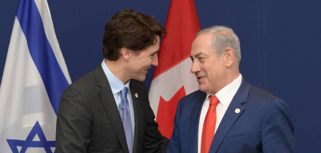 PM Netanyahu and Canadian PM Trudeau