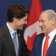 PM Netanyahu and Canadian PM Trudeau
