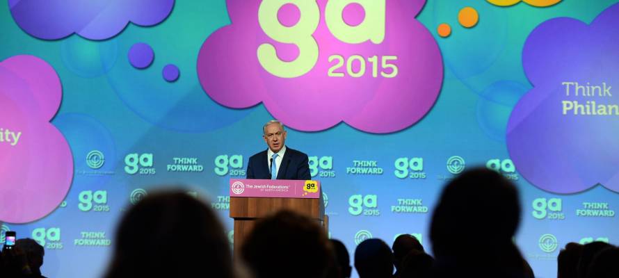 PM Netanyahu at the JFNA GA