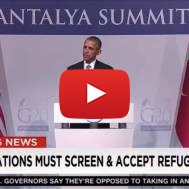 The Media Bashes President Obama Over ISIS Strategy and Bringing in Syrian Refugees