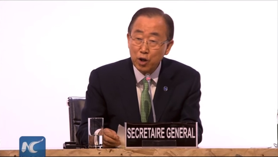 UN Secretary General Ban Ki-Moon Acknowledges Terror Everywhere But in Israel