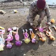 Dolls with explosives