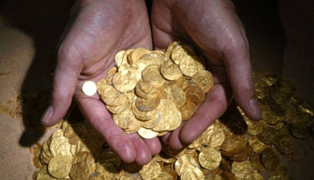 Gaza gold coins