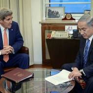 kerry and netanyahu