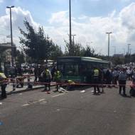 Scene of recent terror attack in Jerusalem