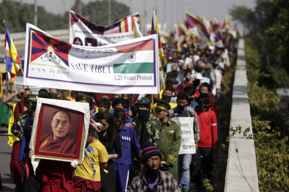 India Tibet Protest