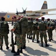 Jordanian soldiers
