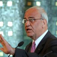 PLO executive Saeb Erekat