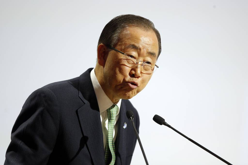 United Nations Secretary General Ban Ki-moon