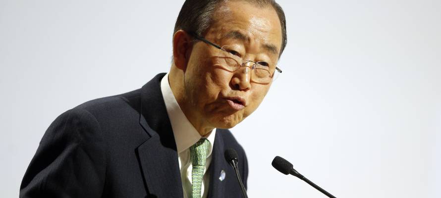 United Nations Secretary General Ban Ki-moon
