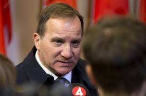 Swedish Prime Minister Stefan Lofven. (AP/Virginia Mayo)