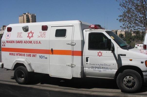 Magen David Adom ambulance
