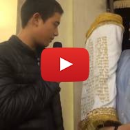 Torah Scroll Dedication for Fallen Israeli Soldiers. Operation Protective Edge