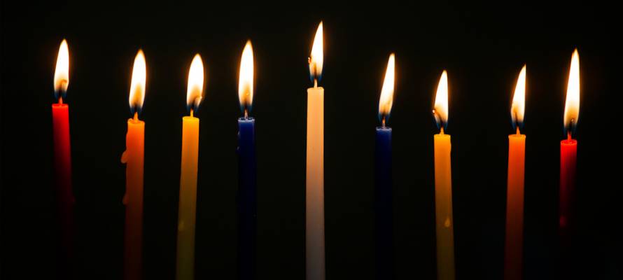 chanukah candles