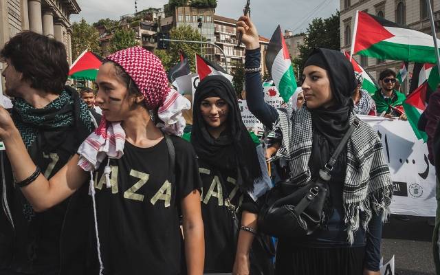 Anti Israel Pro Palestinian
